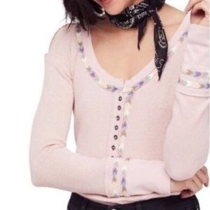 Free People Cuffed Thermal